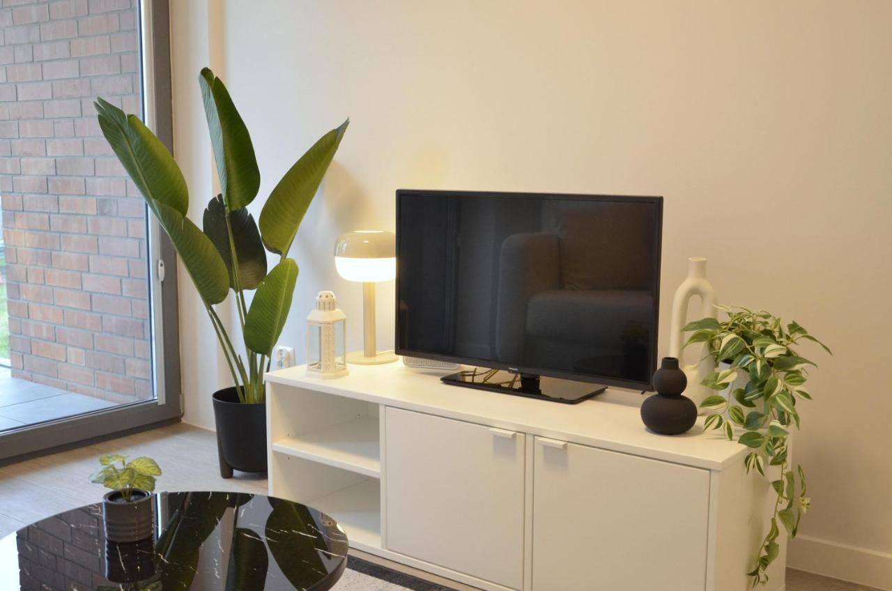 Green Estate Old Town Apartment, Private Parking, Balcony กดัญสก์ ภายนอก รูปภาพ