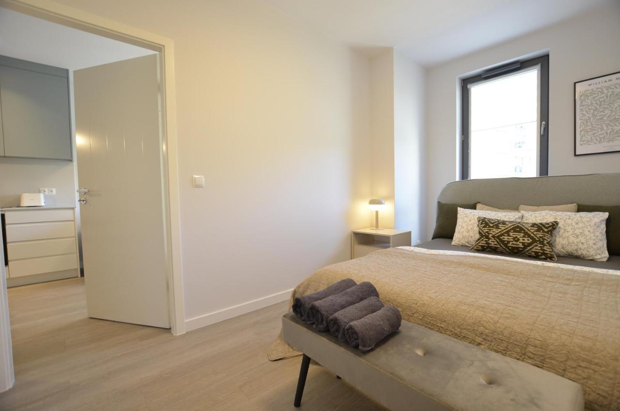 Green Estate Old Town Apartment, Private Parking, Balcony กดัญสก์ ภายนอก รูปภาพ